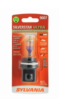 SYLVANIA 9007 SilverStar Ultra Halogen Headlight Bulb, 9007SU.BP