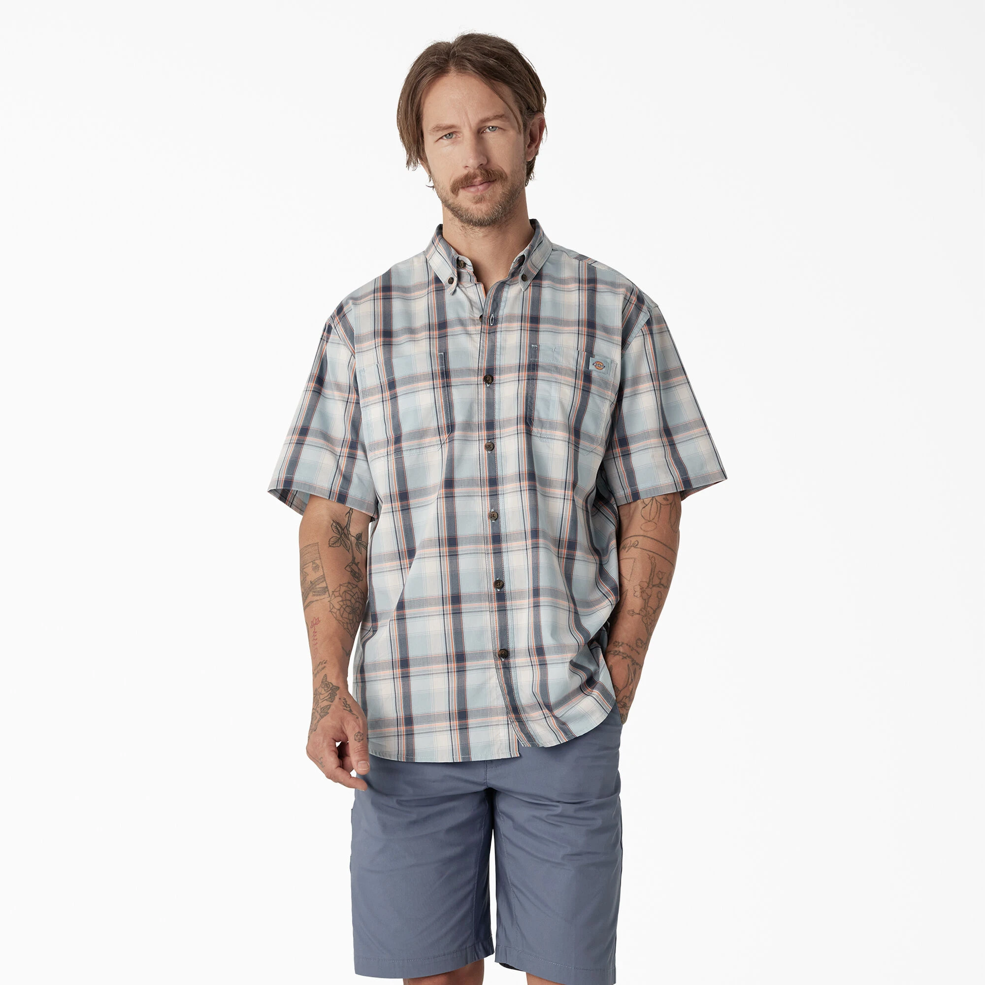 MN SS YD PLAID RELX FLEX 3X