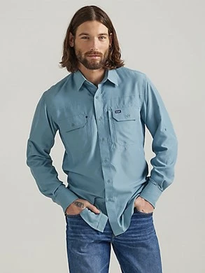 MNS PREFORM BTTN FRONT LS M