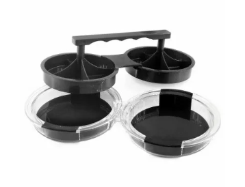 MR. BAR-B-Q Double Burger Press & Lifter