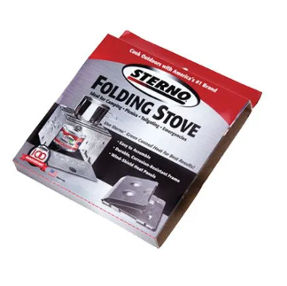 STERNO Single-Burner Folding Stove