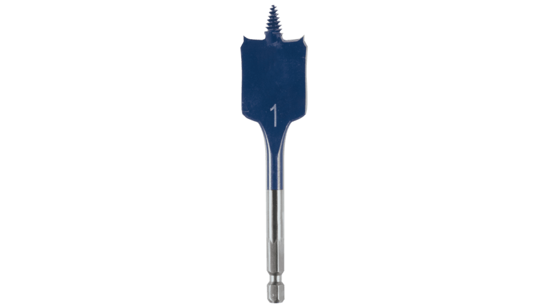 BOSCH 1 In. x 4 In. Daredevil® Stubby Length Spade Bits