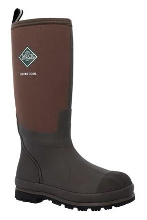 MUCK BOOT MEN'S CHORE COOL TALL BOOT, BROWN, 8/MEDIUM