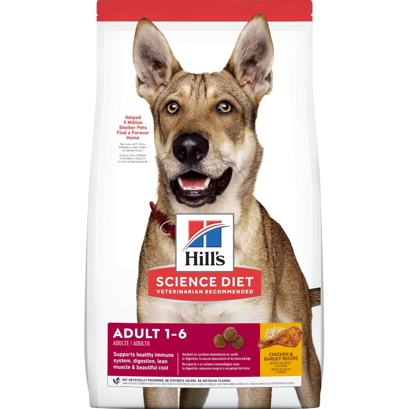 Hill's Science Diet Adult Chicken & Barley Recipe Dog Food, 5lb