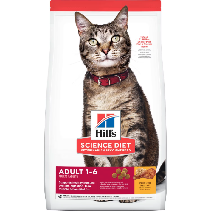Hill's Science Diet Adult Chicken Recipe Cat Food, 7lb