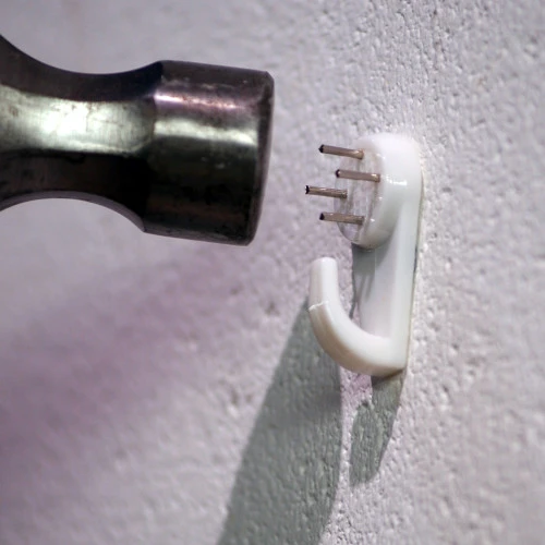 HILLMAN WALLGRIP HARDWALL HANGERS, (1/2"), 15LB, 5 PACK