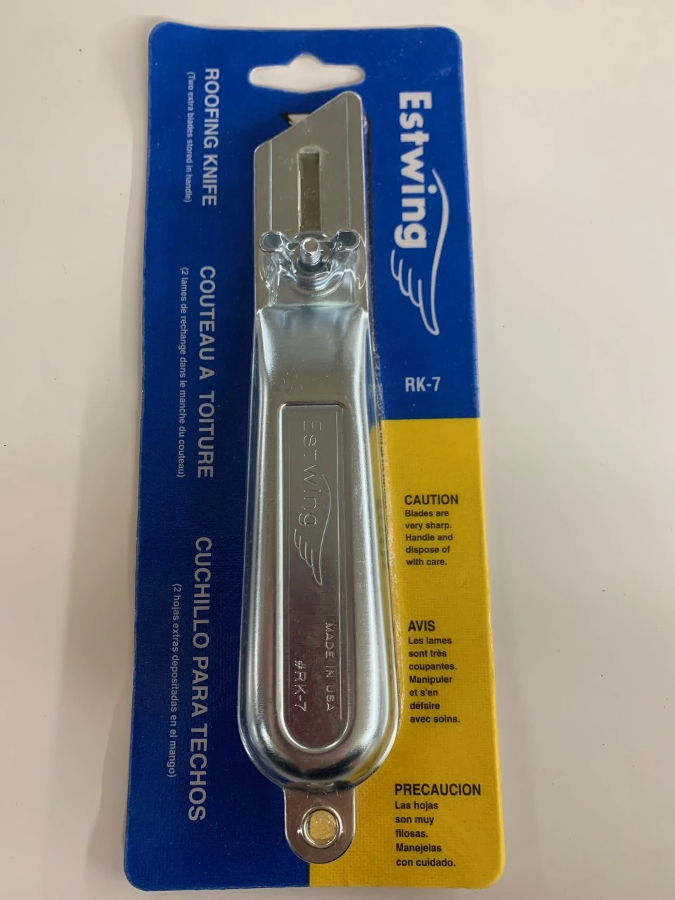 7 Inch Roofing Knife with Ergonomic Handle for Precision Cutting