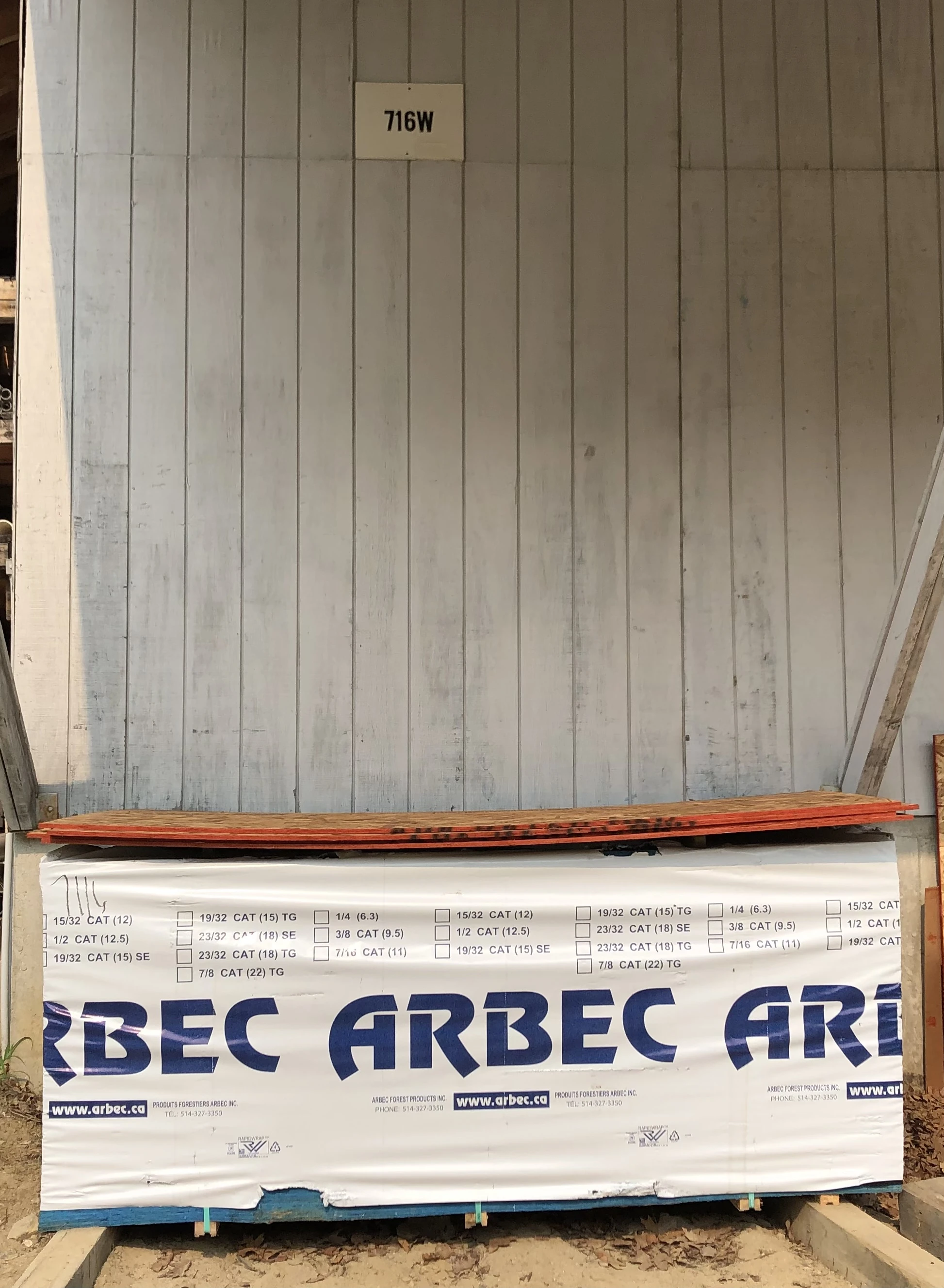 7/16X4X8 OSB WAFERBRD SQ ED PLY