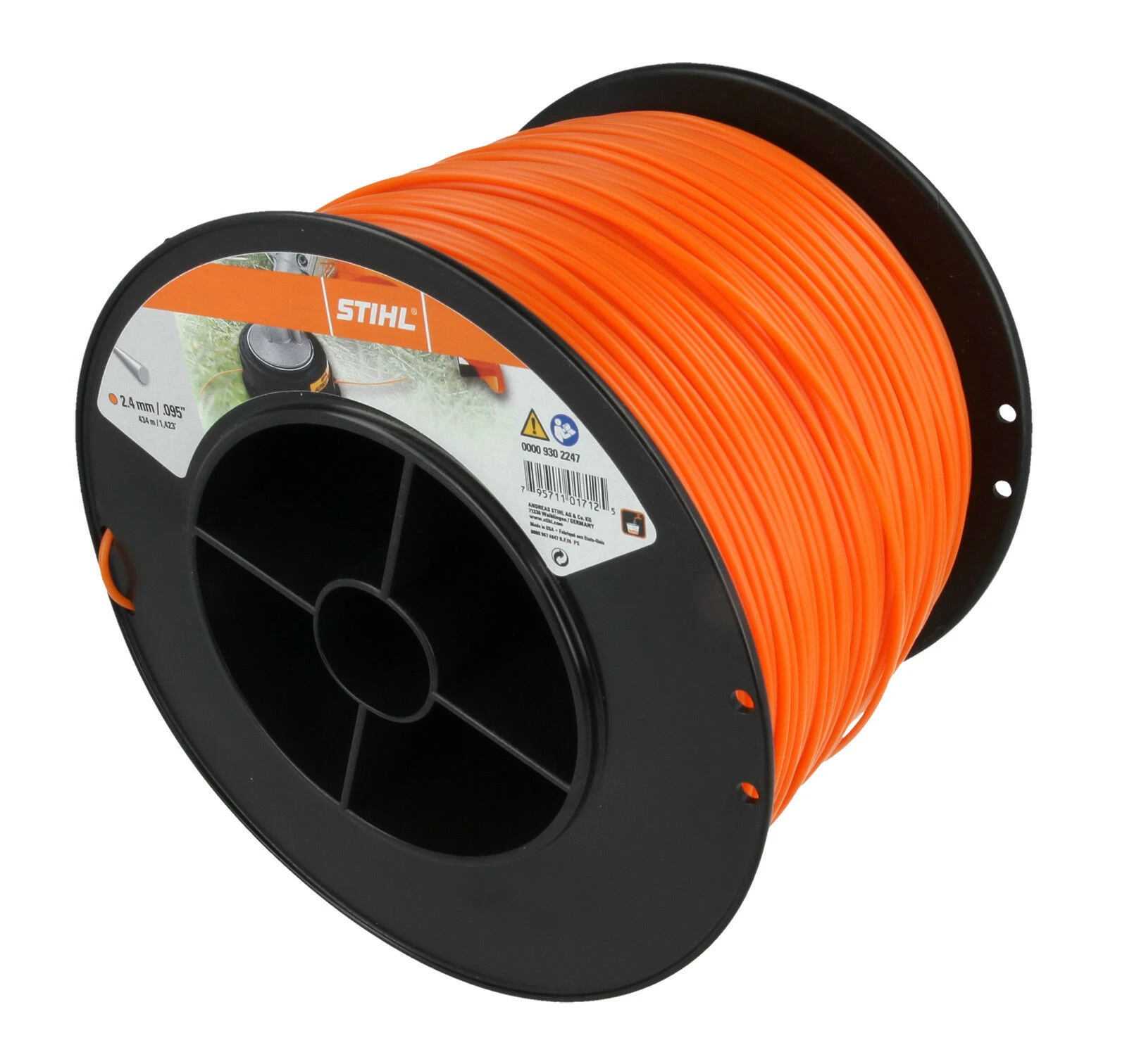 Premium Round 0.095 In. Diameter Trimmer Line - 1423 Ft. Length