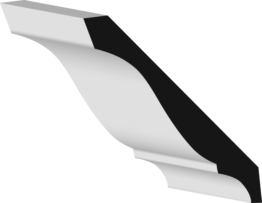 WM53P - 2-5/8" PRIMED CROWN MOULDING (16' PC)