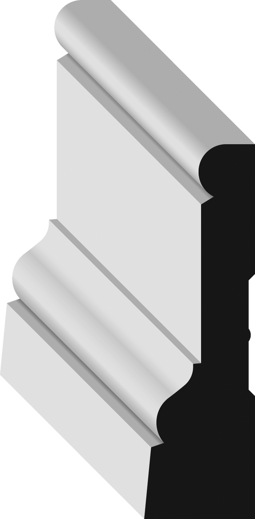 3-1/2" PRIMED ADAMS CASING MOULDING (16' PC)