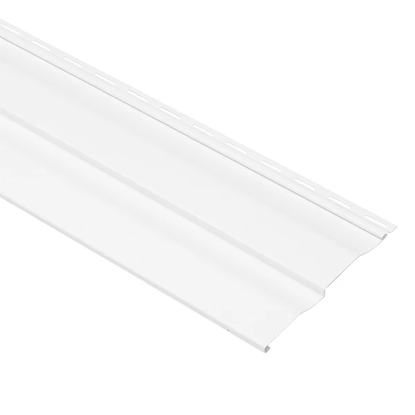 GEORGIA PACIFIC SHADOW RIDGE DOUBLE-5 DUTCHLAP WHITE VINYL SIDING