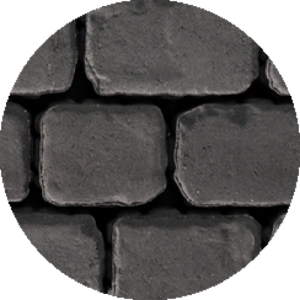 TECHO-BLOC ONYX BLACK VILLAGIO PAVER (10.64 SF) LAYER