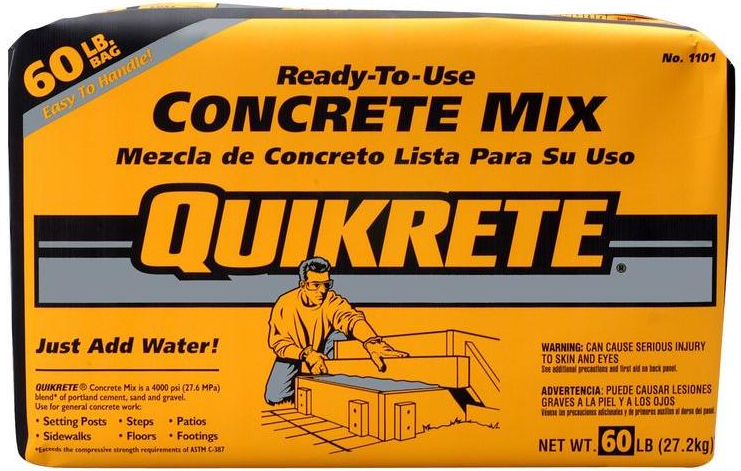 QUIKRETE CONCRETE MIX (60 LB. BAG)