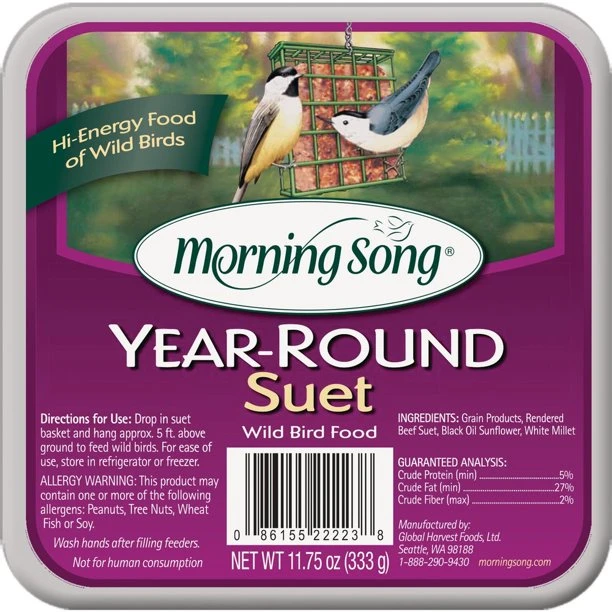 Suet Plus 11 Oz. Wild Bird Blend Suet
