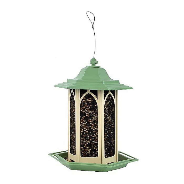 FEEDER BIRD GAZEBO MTL CHALET