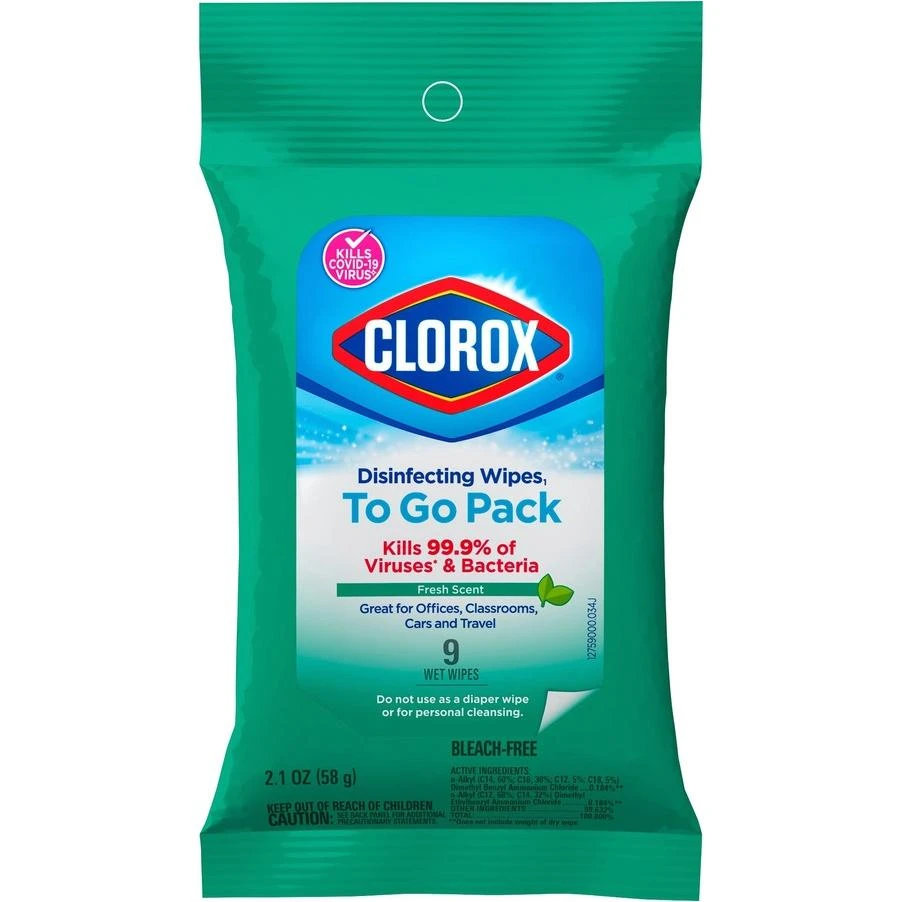 9CT Clorox Wipes To Go