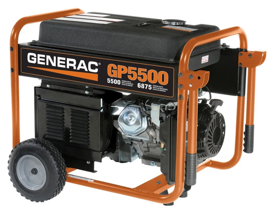 GENERAC GP SERIES 5500 PORTABLE GENERATOR