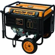 GENERATOR POULAN PRO 6600W ON WHEEL KIT