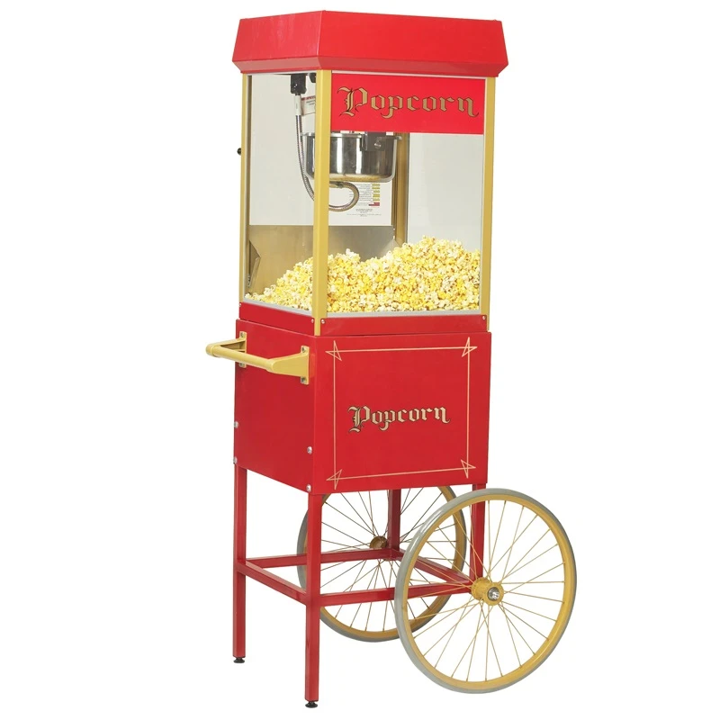 POPCORN POPPER ANTIQUE W/ CART