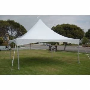 TENT 20'X20 FRAME, WHITE