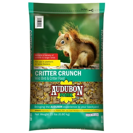 Audubon Park Critter Crunch Wild Bird & Critter Food, 15 Lbs