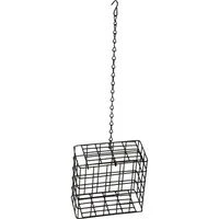 38069 Black Squirrel Proof Double Suet Feeder For Birds