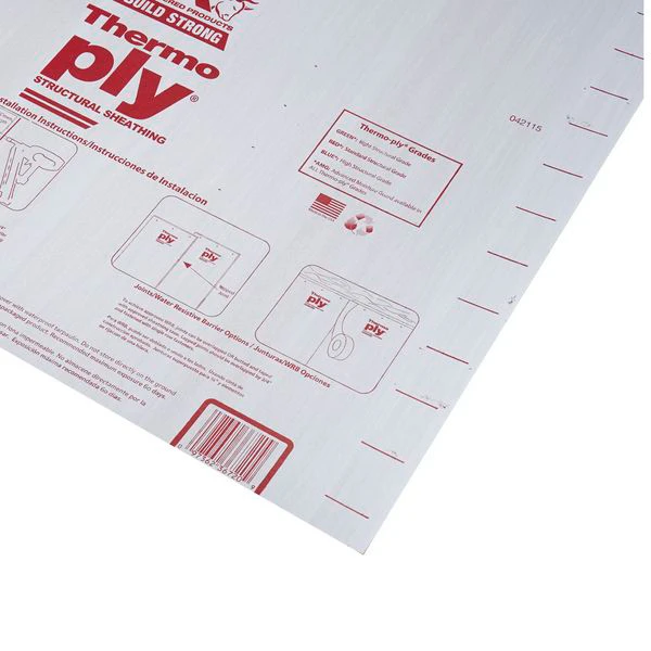 1/8" THERMOPLY SHEATHING 4X9