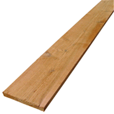 1X6-18' CEDAR BOARD