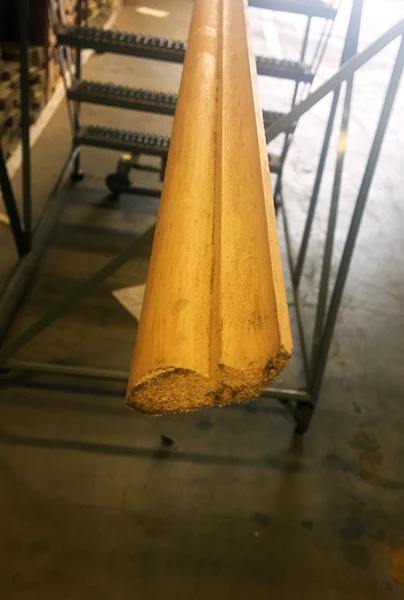WP74 9/16" X 1-3/4" x 16' BED MOULDING A GRADE