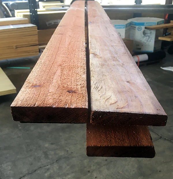 1X4-16 MERCH REDWOOD