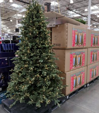7.5 PRE LIT LED XMAS TREE