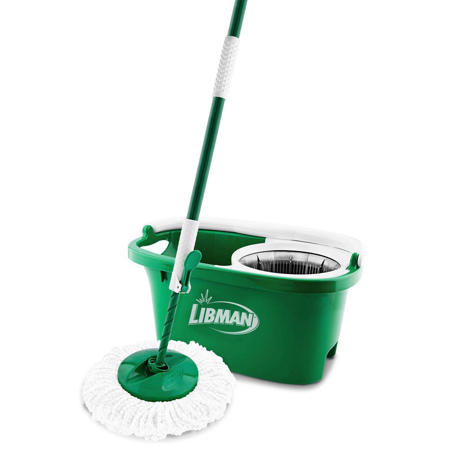 Tornado 14 in. W Spin Mop with Bucket