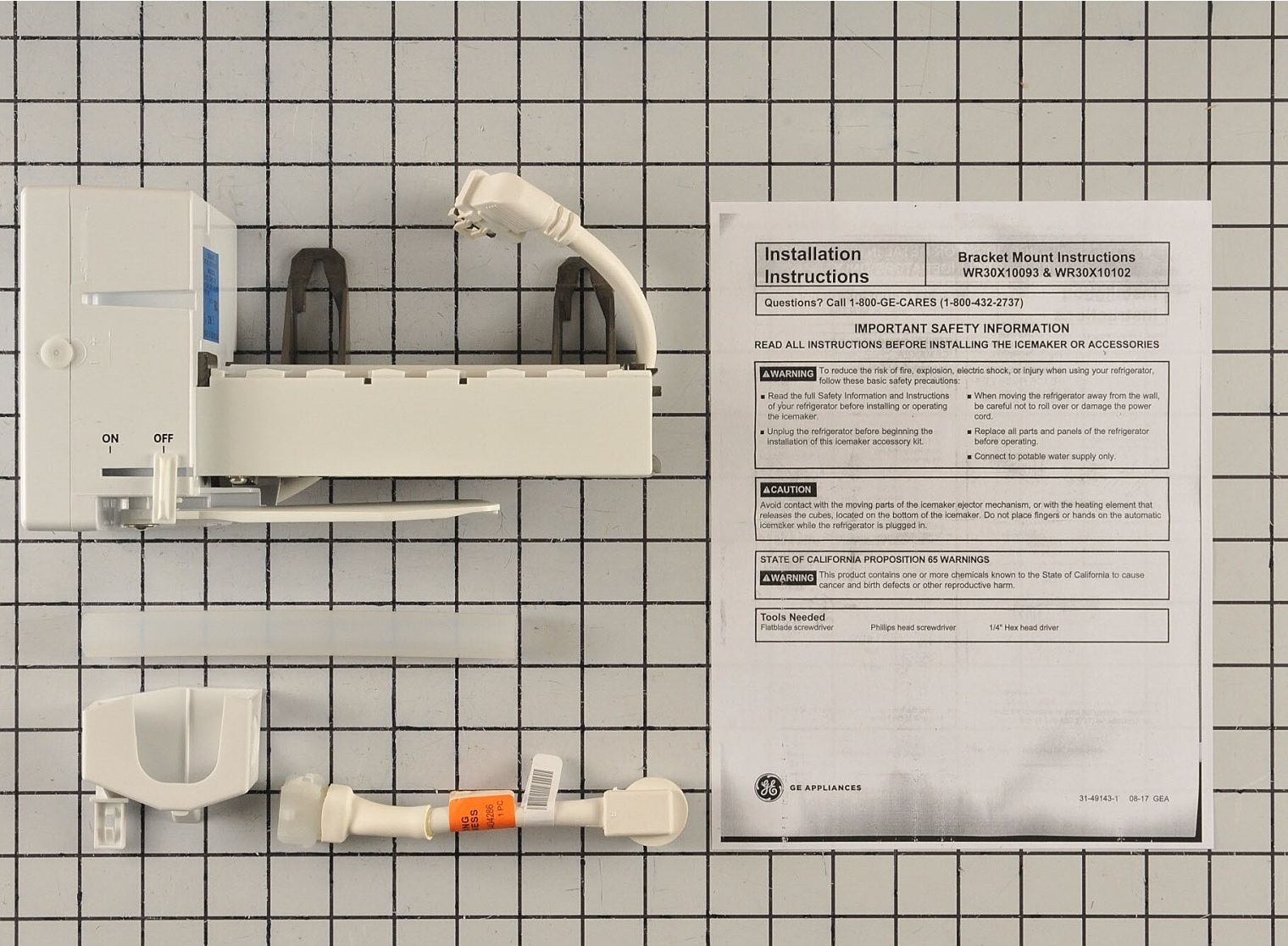 GE Electromechanical Icemaker Kit WR30X10093