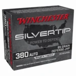 Silvertip .380 Automatic Pistol Ammunition, 85 Grain, 20 Round Box