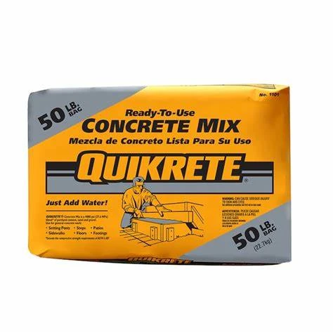 50# Bag Concrete Mix; High