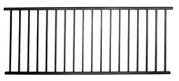 7' x 36" WESTBURY TUSCANY C10 BLACK ALUMINUM RAIL KIT