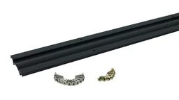74" WESTBURY BLACK ALUMINUM DRINK RAIL ADAPTER KIT