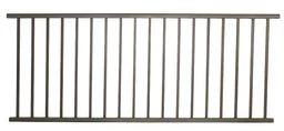 7' x 36" WESTBURY TUSCANY C10 BRONZE ALUMINUM RAIL KIT