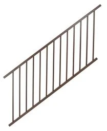 8' x 36" WESTBURY TUSCANY C10 BRONZE ALUMINUM STAIR RAIL KIT