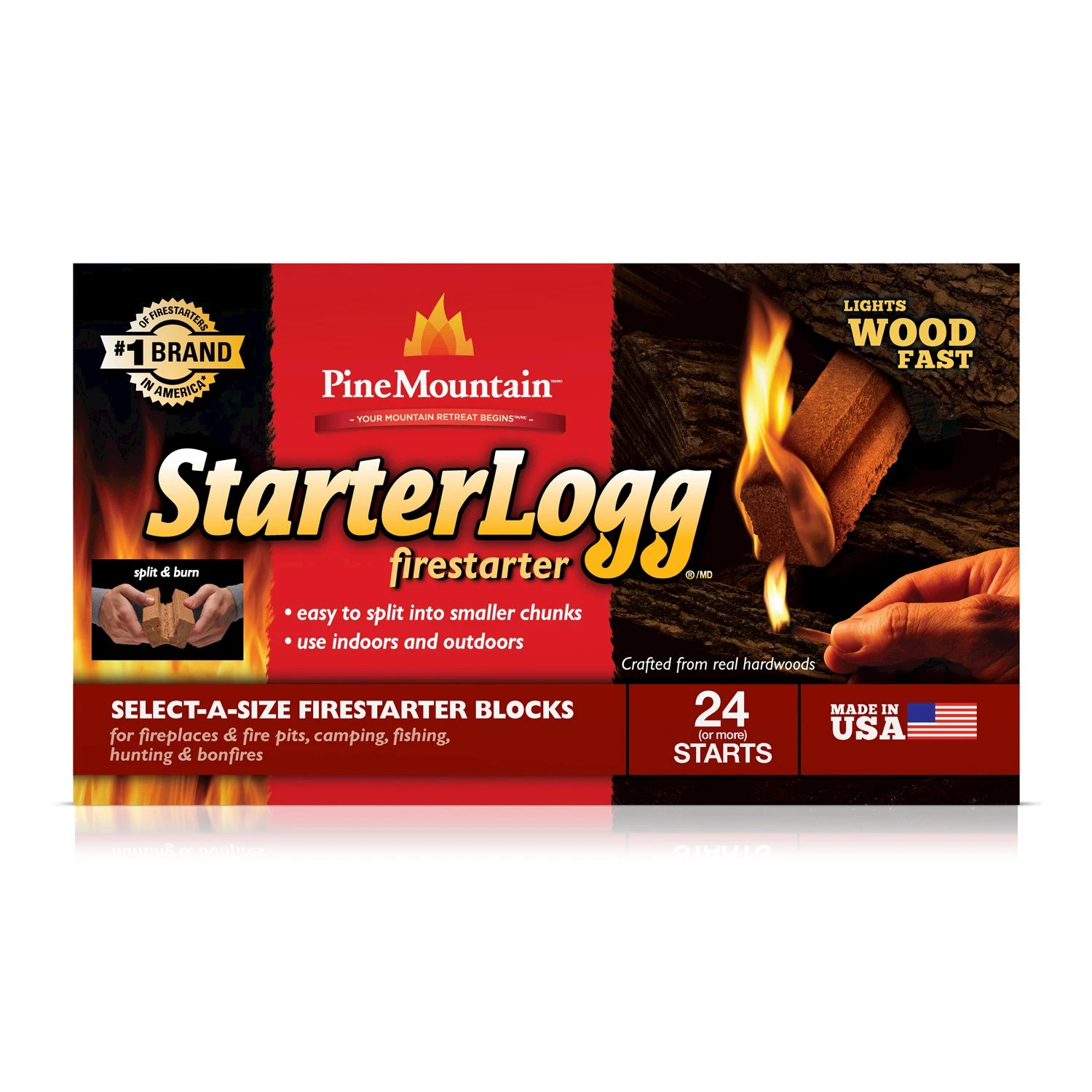 FIRE STARTER LOG 4PK