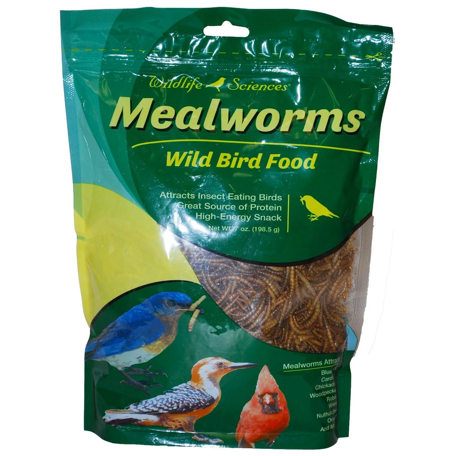 MEALWORM DRIED RSEAL BAG 7OZ