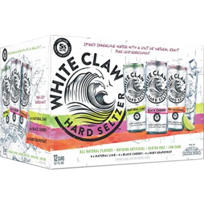 WHITE CLAW VARIETY 12OZ 12PK