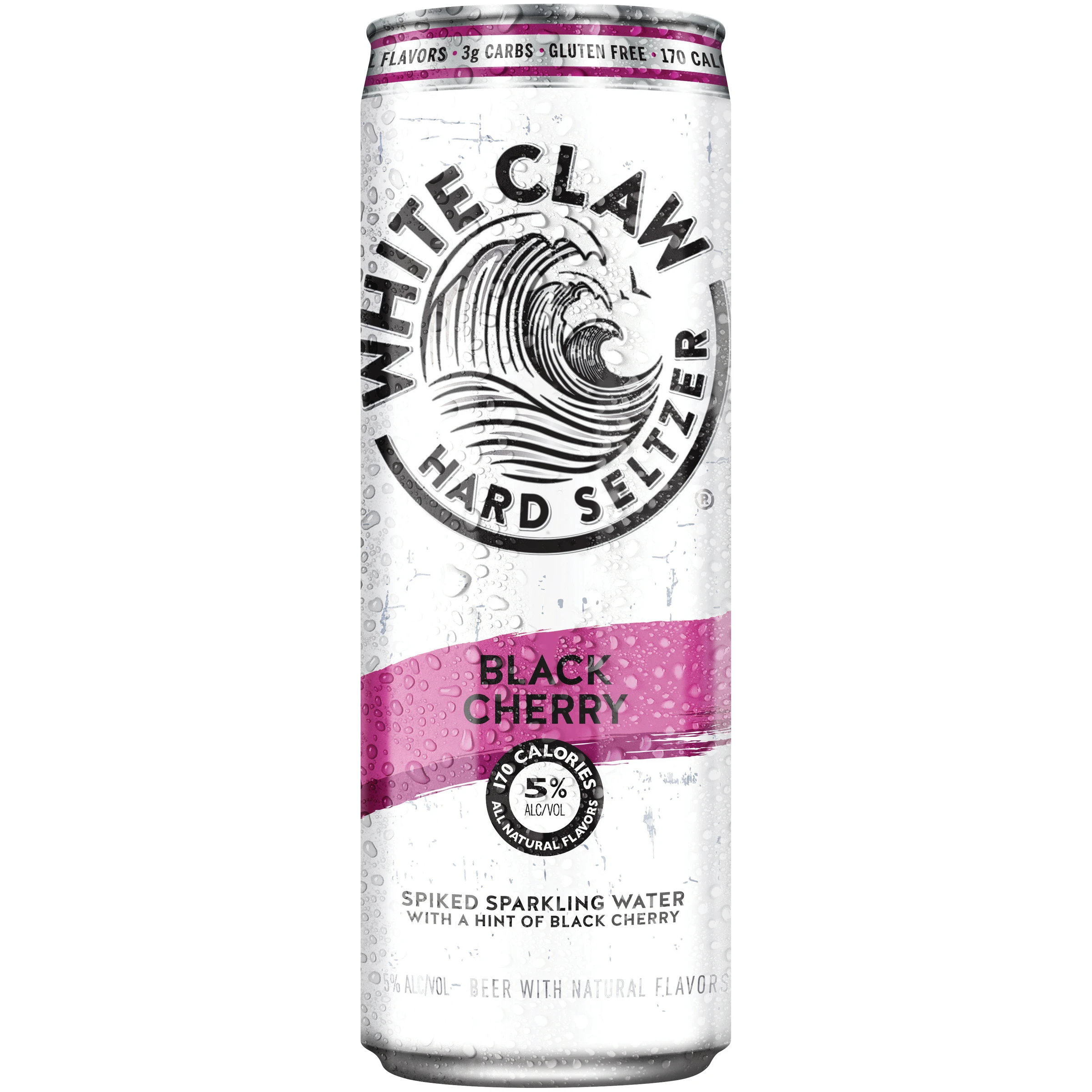WHITE CLAW BLACK CHERRY 19.2OZ