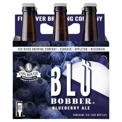 FOX RIVER BLU BOBBER 12OZ 6PK