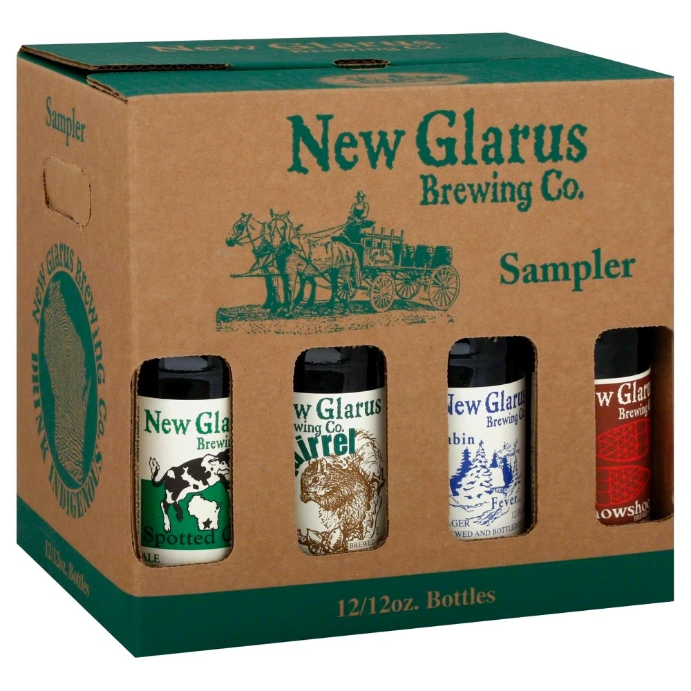 NEW GLARUS VARIETY PK 12OZ 12PK