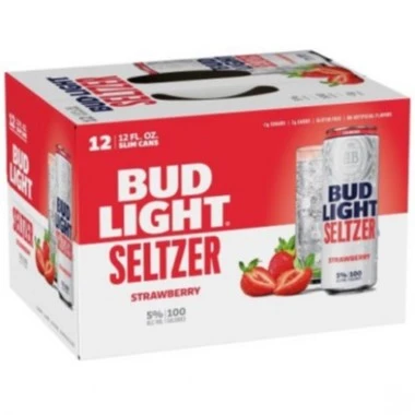 BUD LIGHT SLTZR STRW 12OZ 12PK