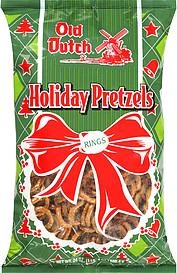 OLD DUTCH HOLIDAY PRETZEL SHAPES 24OZ