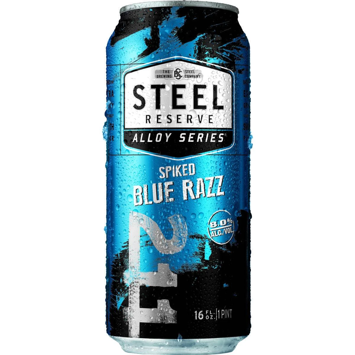 STEEL RESERVE BLUE RAZ 16OZ
