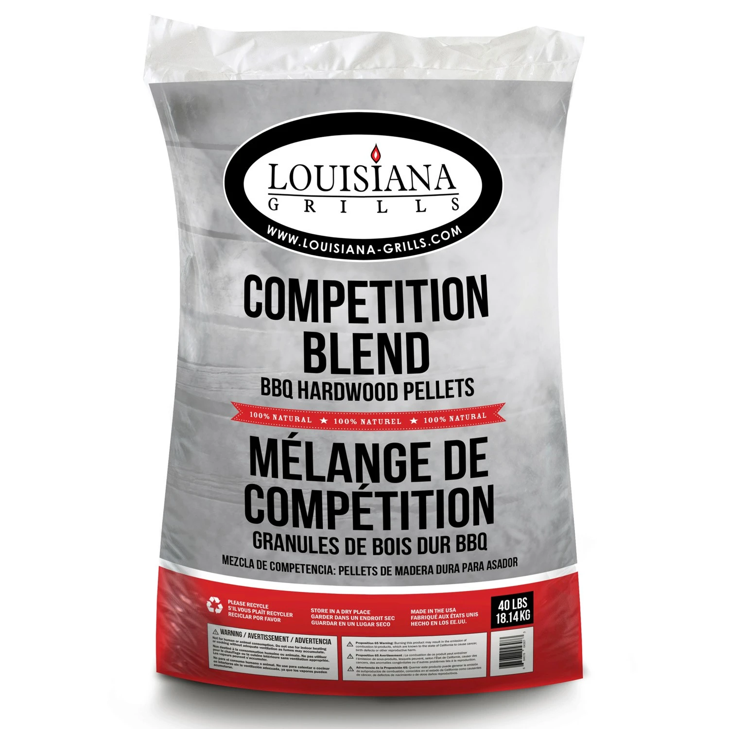 55405 LG PELLETS 40LBS COMPETITI